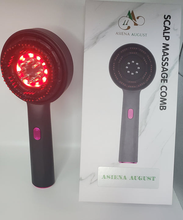 Scalp Massager Comb Red Light Therapy