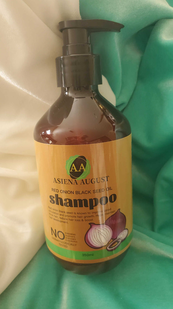 ASIENA AUGUST - Red Onion Black Seed Oil Shampoo